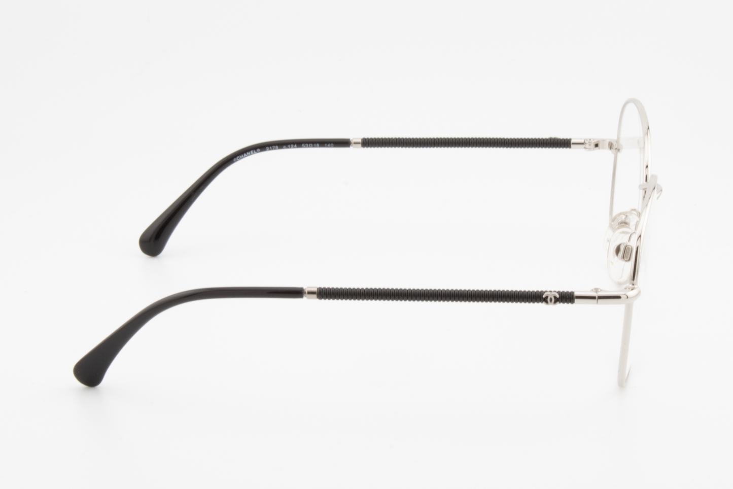 Chanel 2178  Female Oval Glasses Frame Silver 53mm