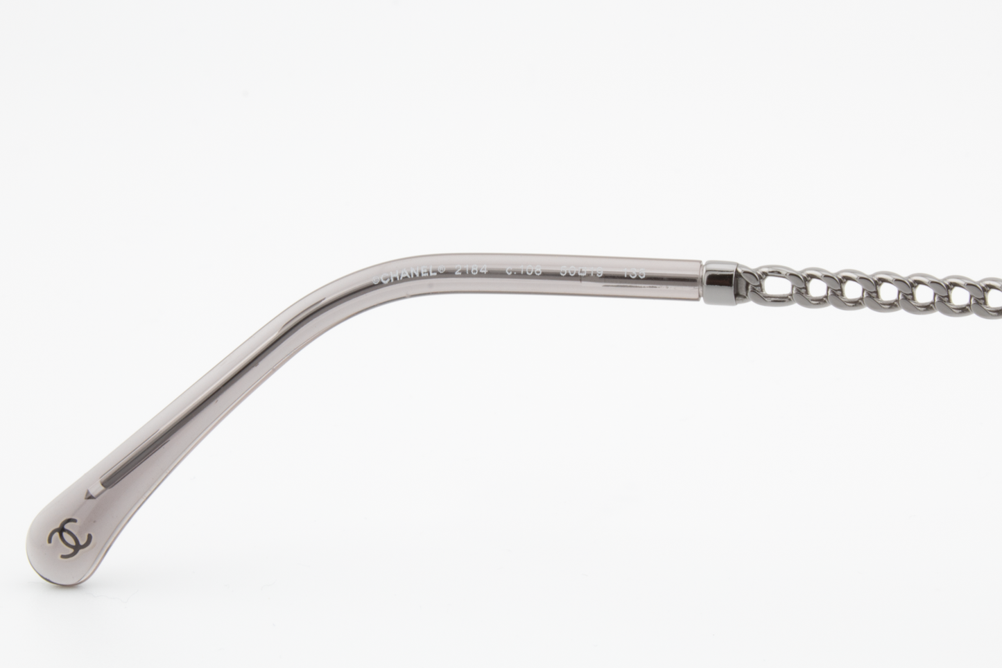 Chanel 2184  Female Round Glasses Frame Gunmetal 50mm