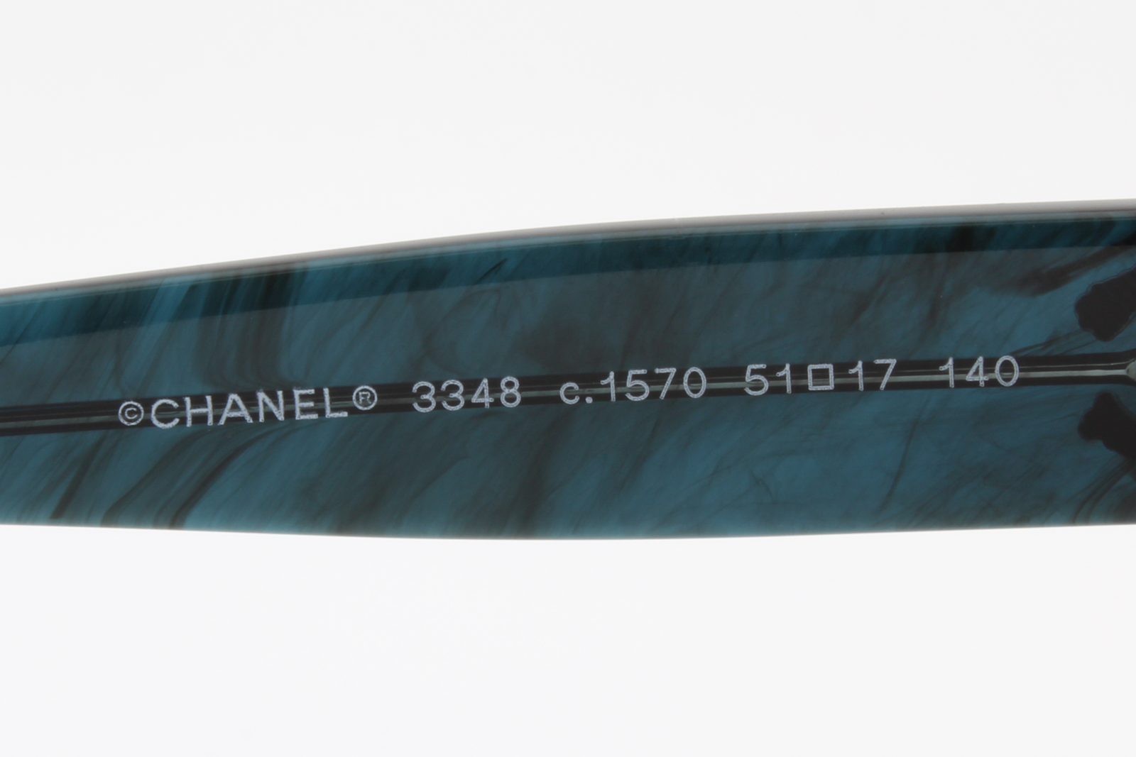 Chanel 3348  Female Cat Eye Glasses Frame Mediterranean Sea 51mm