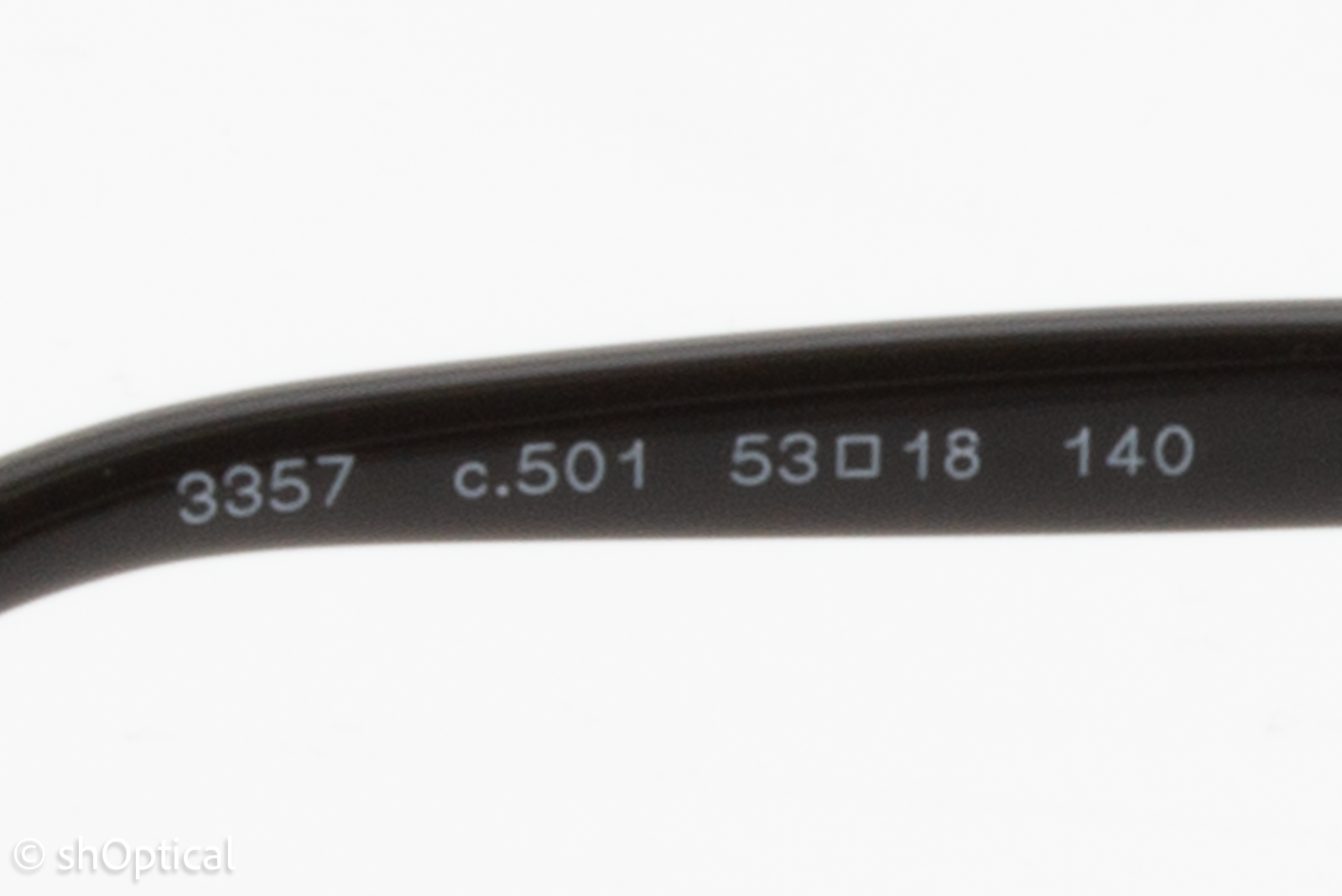 Chanel 3357  Female Cat Eye Glasses Frame Black 53mm