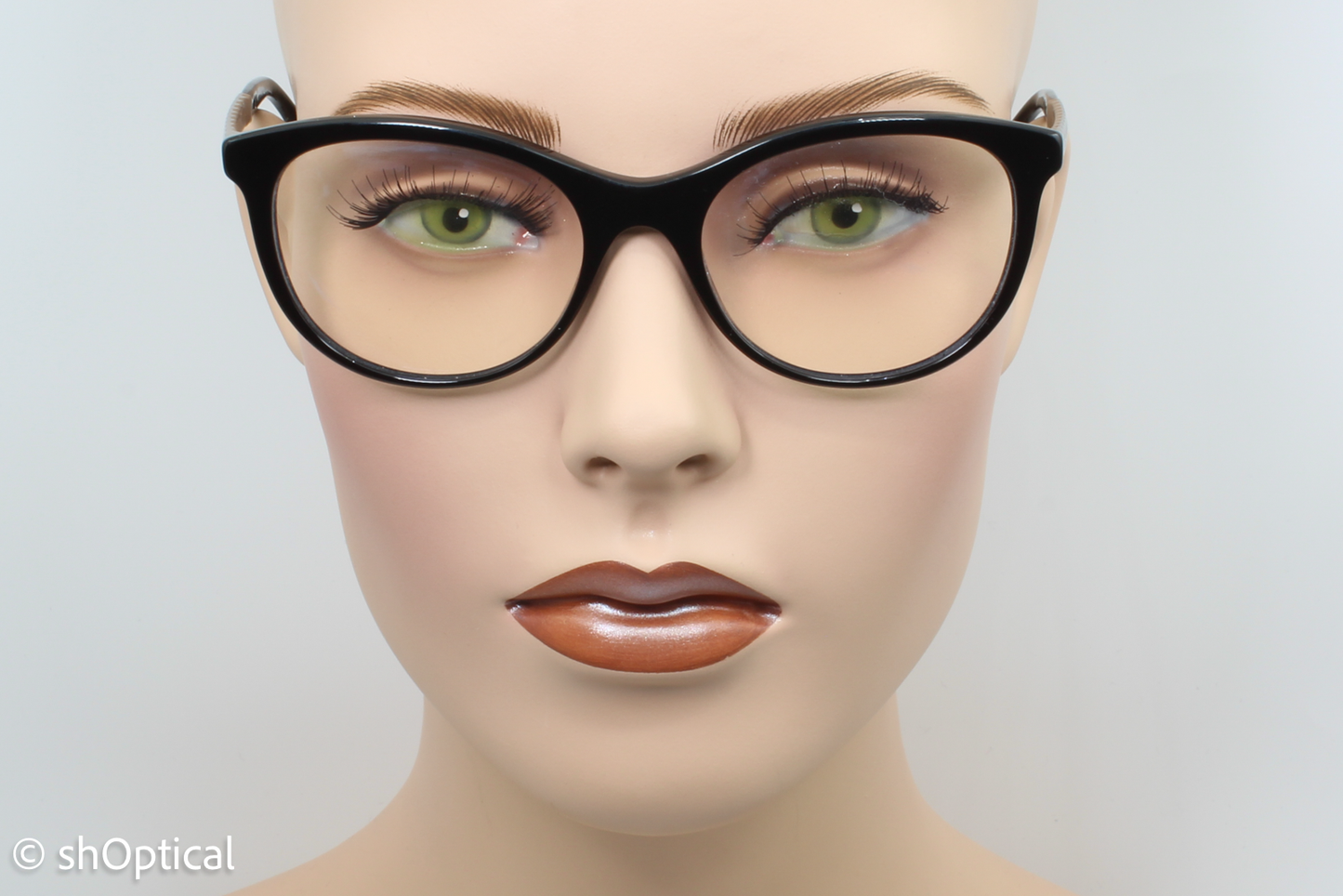 Chanel 3357  Female Cat Eye Glasses Frame Black 53mm