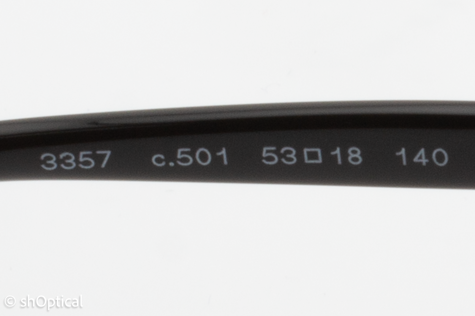 Chanel 3357  Female Cat Eye Glasses Frame Black 53mm