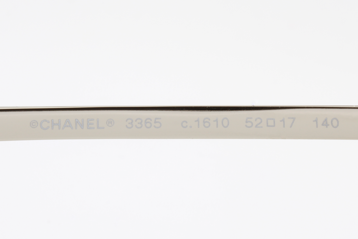 Chanel 3365  Female Cat Eye Glasses Frame Black/Clear Green 52mm