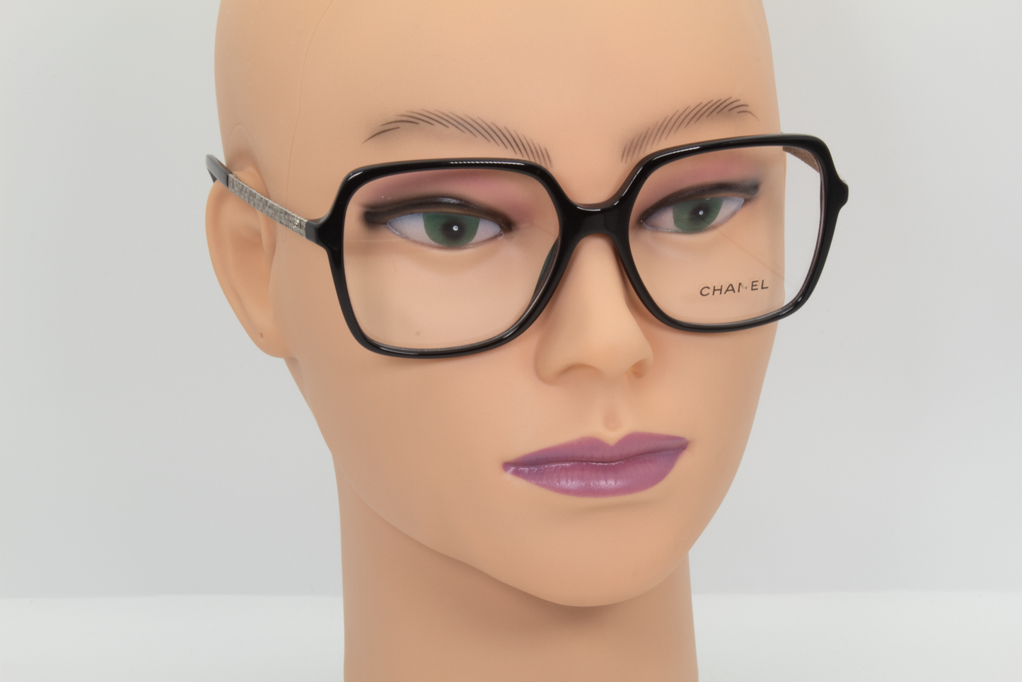 Chanel 3367  Female Square Glasses Frame Black 54mm