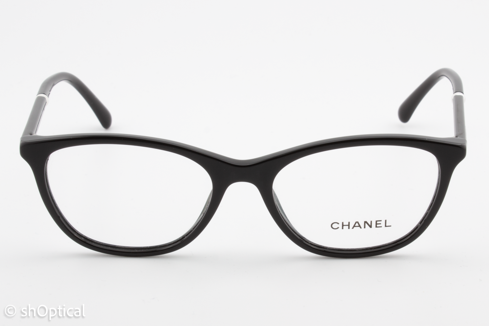 Chanel 3377-H  Female Butterfly Glasses Frame Black 53mm