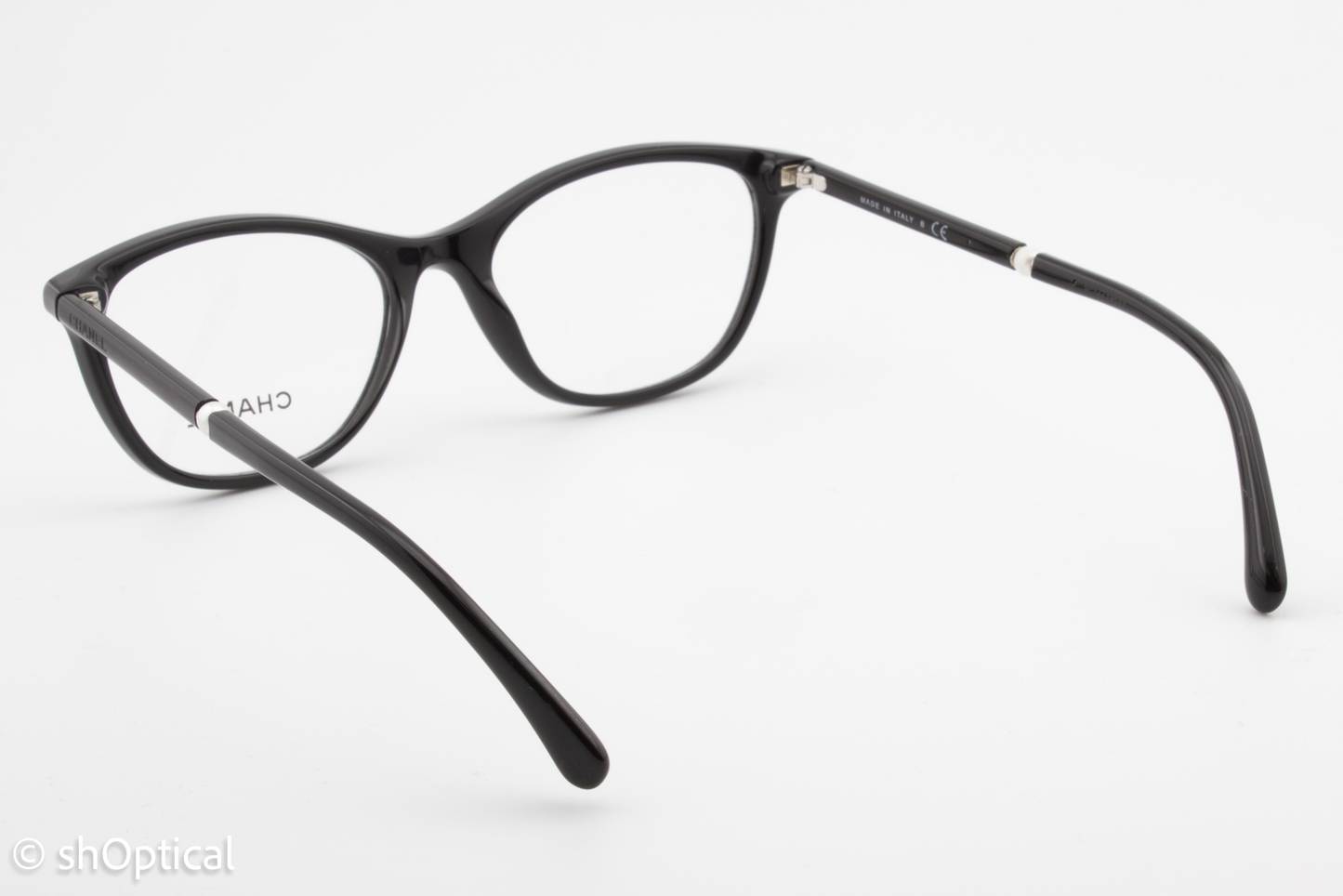 Chanel 3377-H  Female Butterfly Glasses Frame Black 53mm