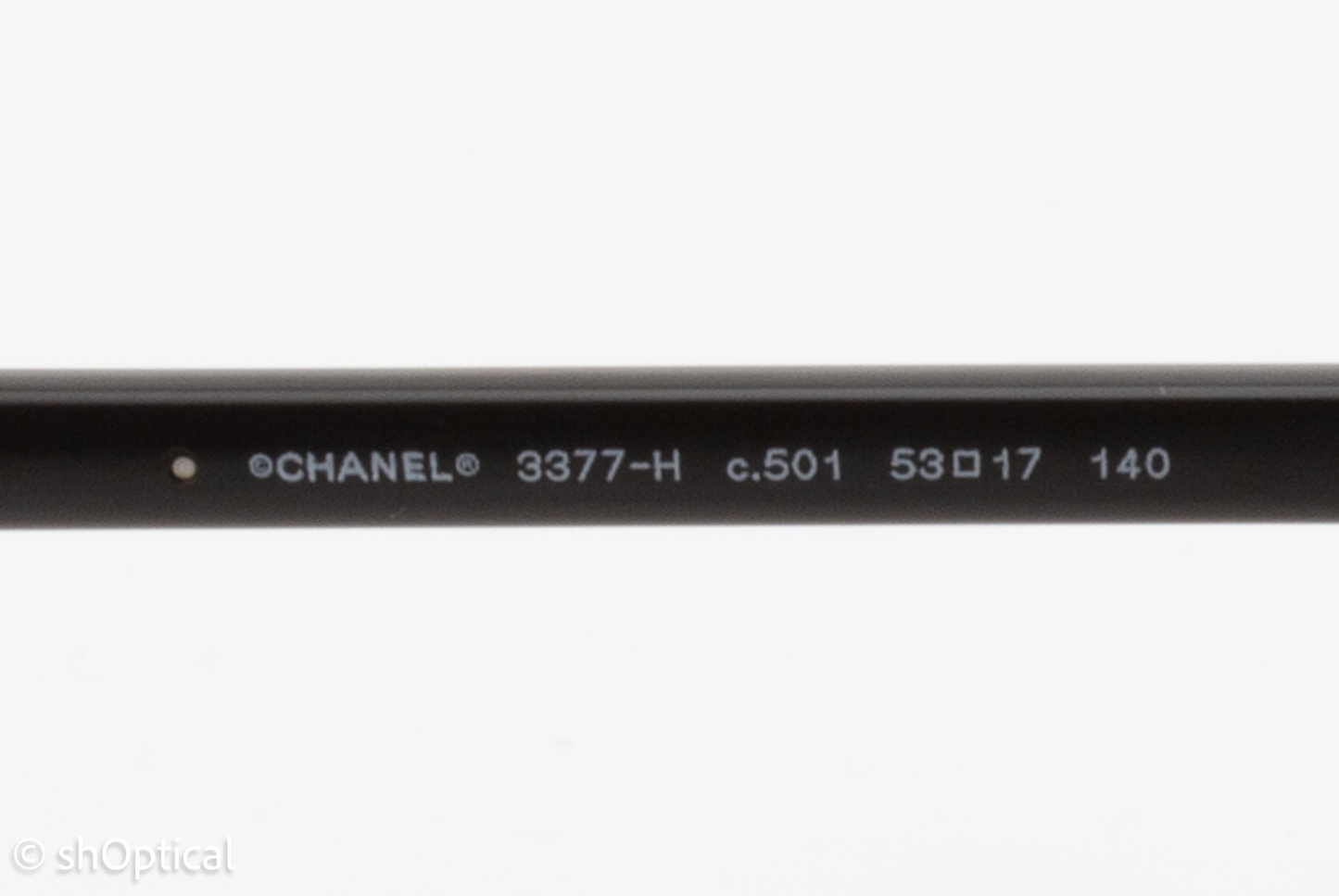 Chanel 3377-H  Female Butterfly Glasses Frame Black 53mm