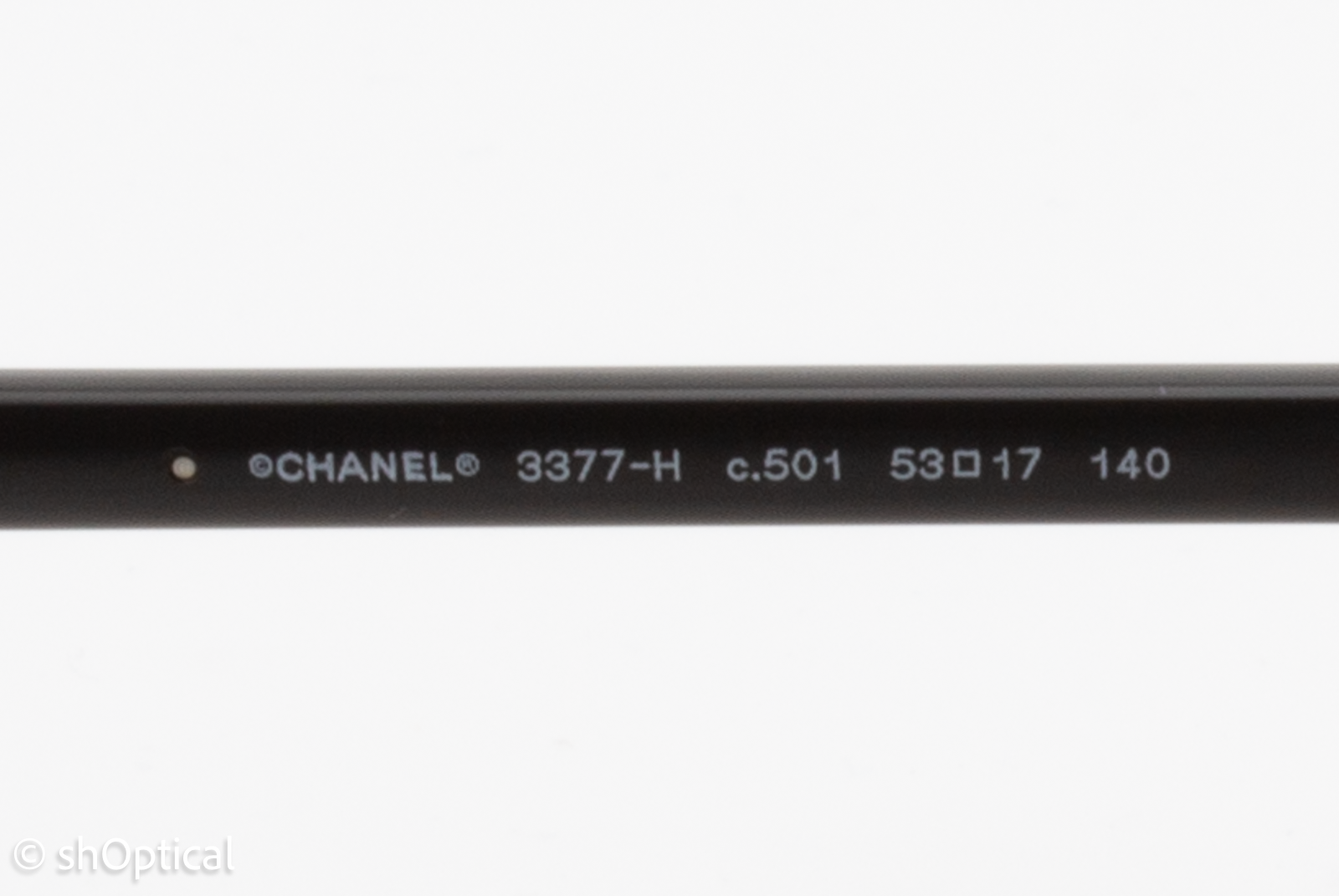 Chanel 3377-H  Female Butterfly Glasses Frame Black 53mm