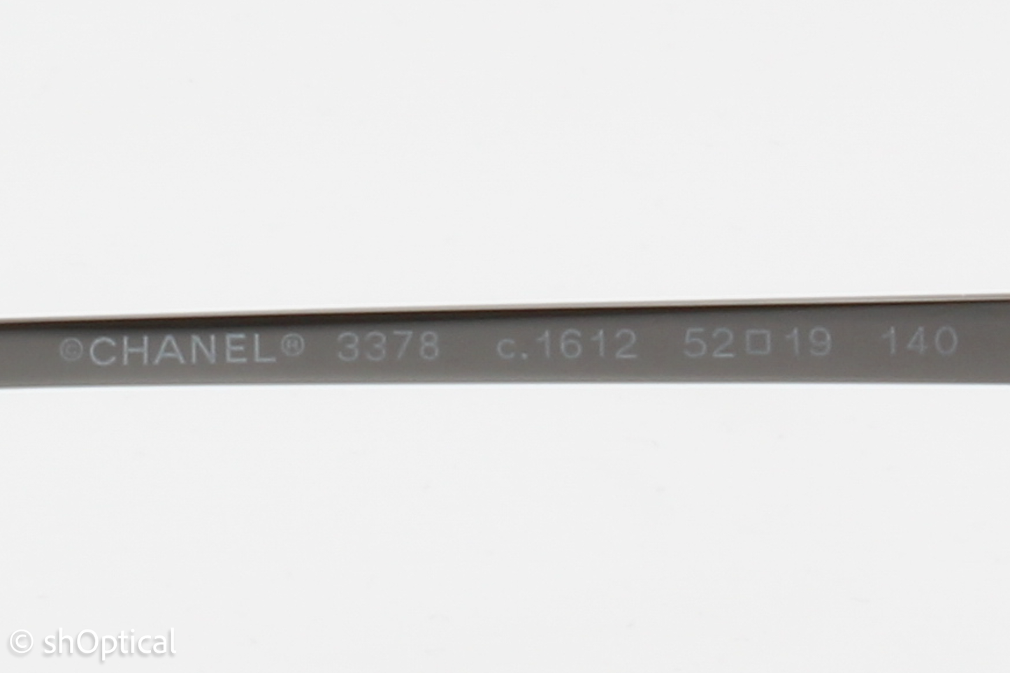 Chanel 3378  Female Round Glasses Frame Red 52mm