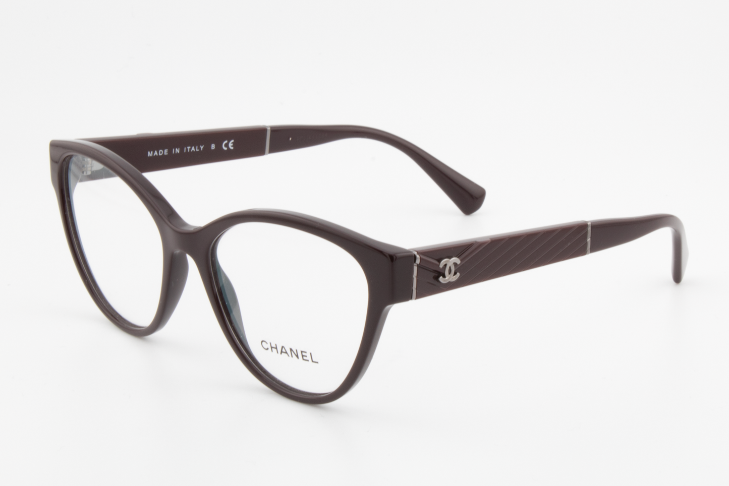 Chanel 3391  Unisex Cat Eye Glasses Frame red vandome 54mm