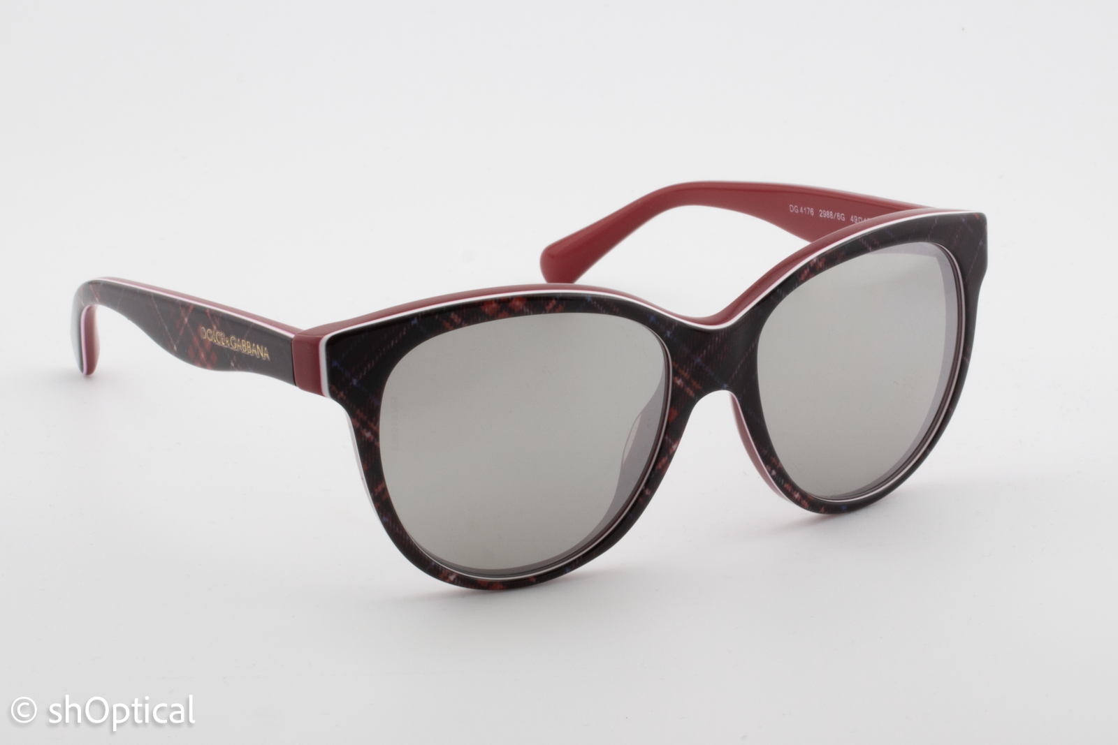 Dolce & Gabbana Junior DG4176 (Junior) 2988/6G Unisex Full Rim Sunglasses Red 49mm