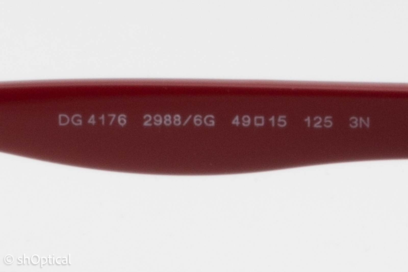 Dolce & Gabbana Junior DG4176 (Junior) 2988/6G Unisex Full Rim Sunglasses Red 49mm