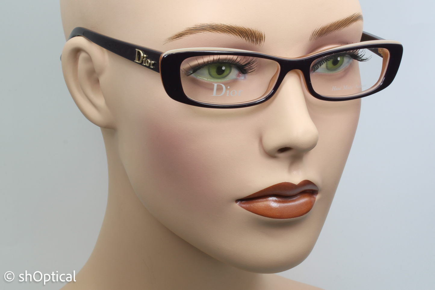 Christian Dior CD3208  Female Rectangular Glasses Frame Purple 50mm