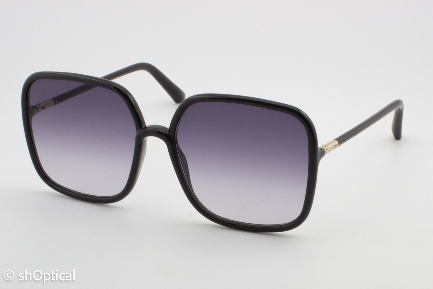 Christian Dior DiorSoStellaire S1U 10B1 Womens Full Rim Sunglasses Black 59mm