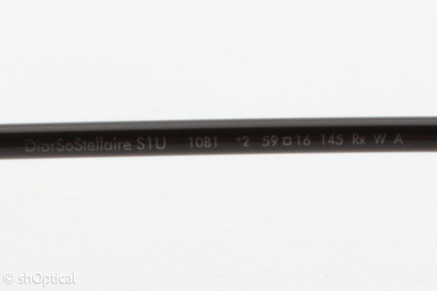 Christian Dior DiorSoStellaire S1U 10B1 Womens Full Rim Sunglasses Black 59mm