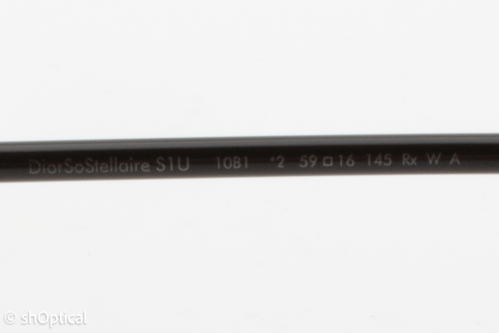 Christian Dior DiorSoStellaire S1U 10B1 Womens Full Rim Sunglasses Black 59mm