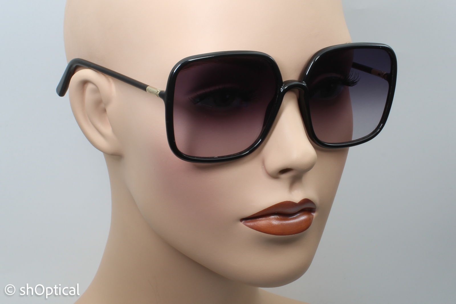 Christian Dior DiorSoStellaire S1U 10B1 Womens Full Rim Sunglasses Black 59mm