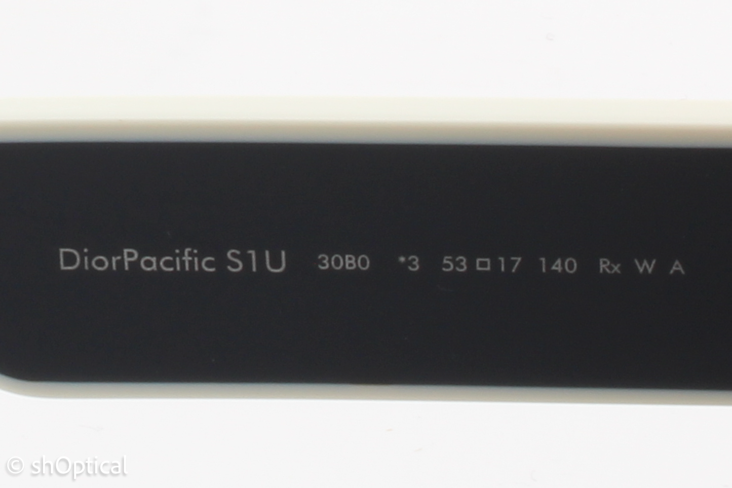 Christian Dior DiorPacific S1U 30B0 Womens Full Rim Sunglasses Navy Blue and White 53mm