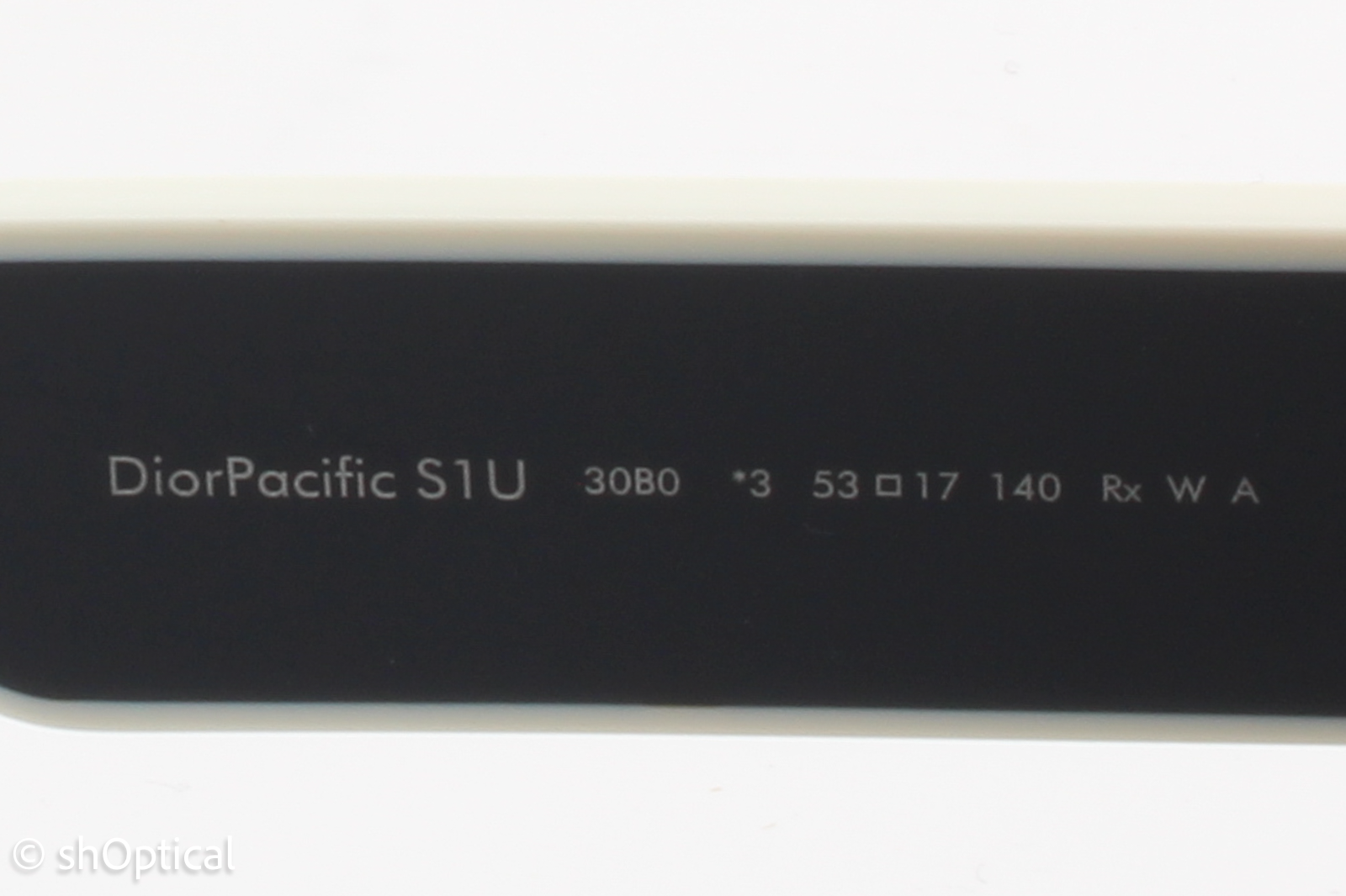 Christian Dior DiorPacific S1U 30B0 Womens Full Rim Sunglasses Navy Blue and White 53mm