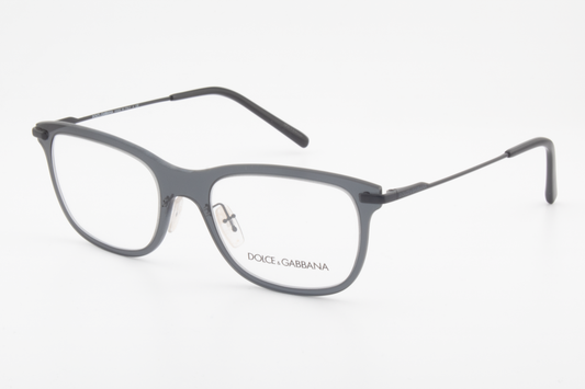 Dolce & Gabbana DG1293  Male Rectangular Glasses Frame Smoke 53mm