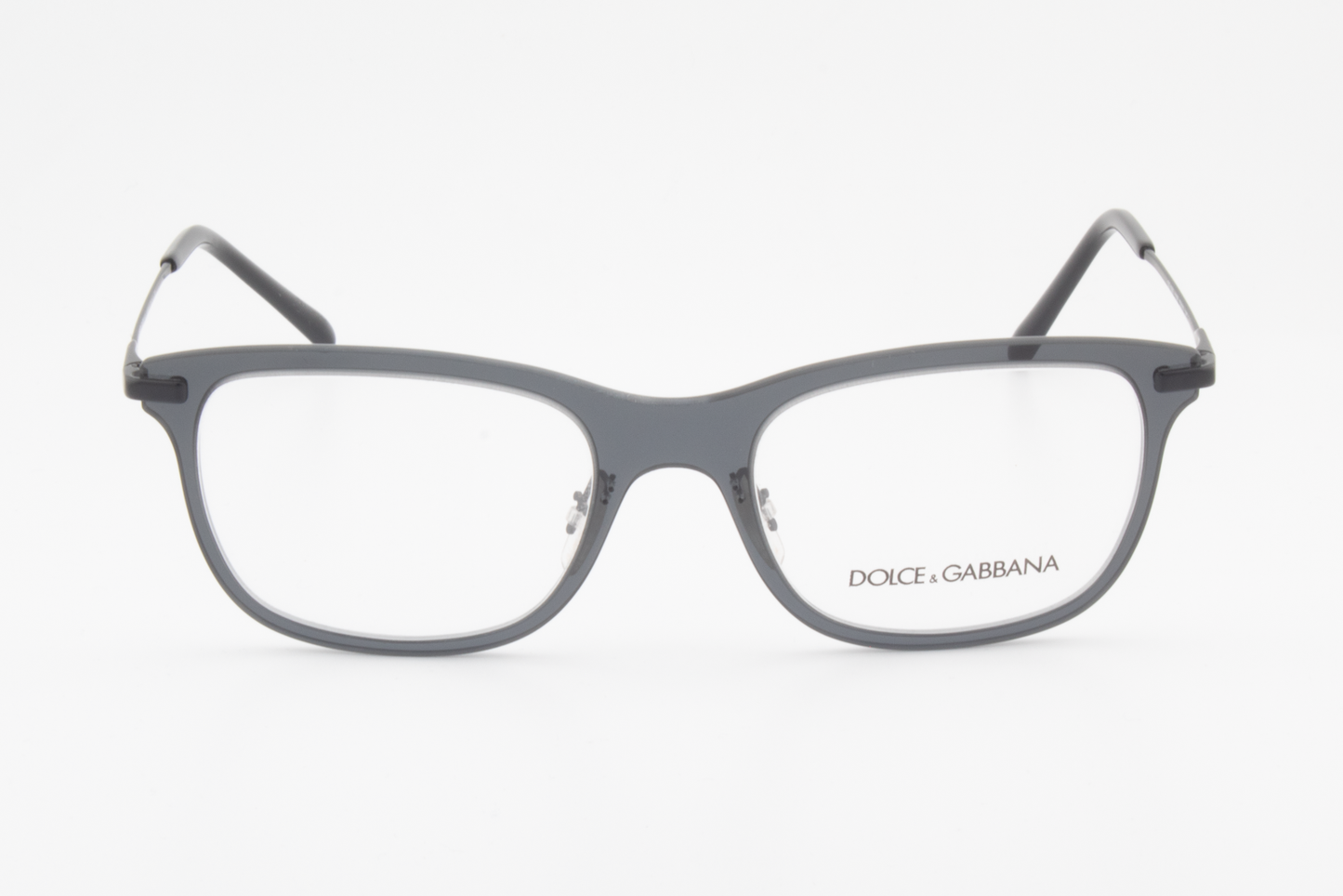 Dolce & Gabbana DG1293  Male Rectangular Glasses Frame Smoke 53mm
