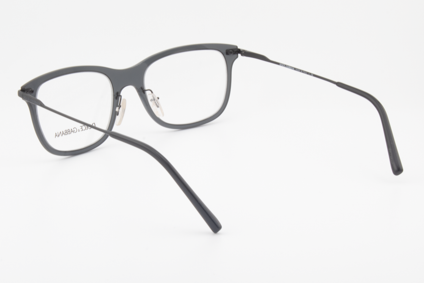 Dolce & Gabbana DG1293  Male Rectangular Glasses Frame Smoke 53mm