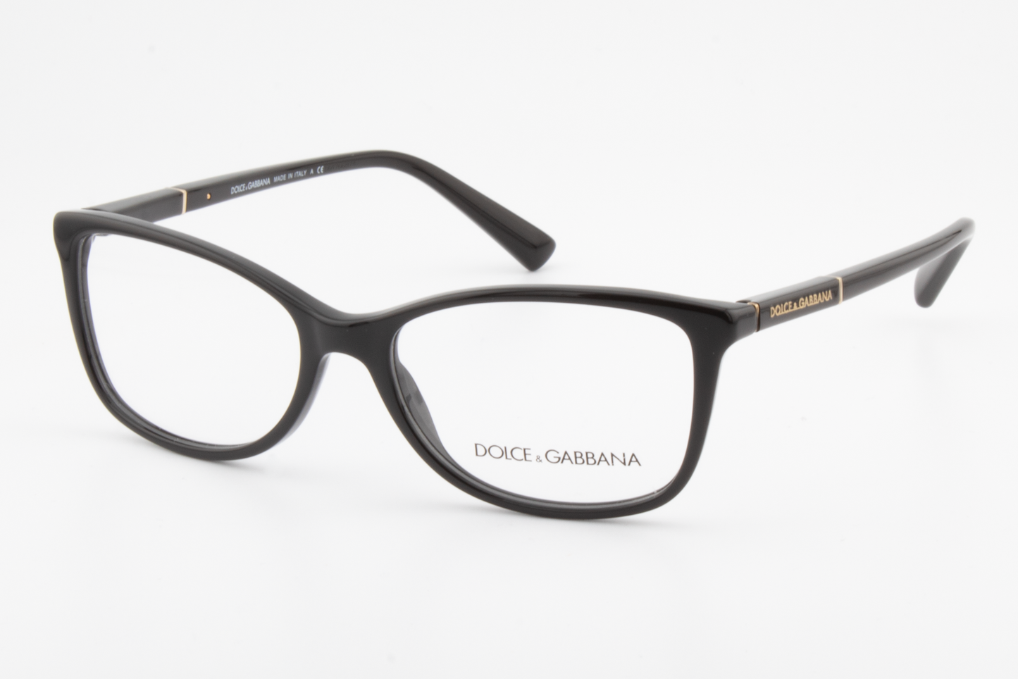 Dolce & Gabbana DG3219  Female Rectangular Glasses Frame Black 53mm