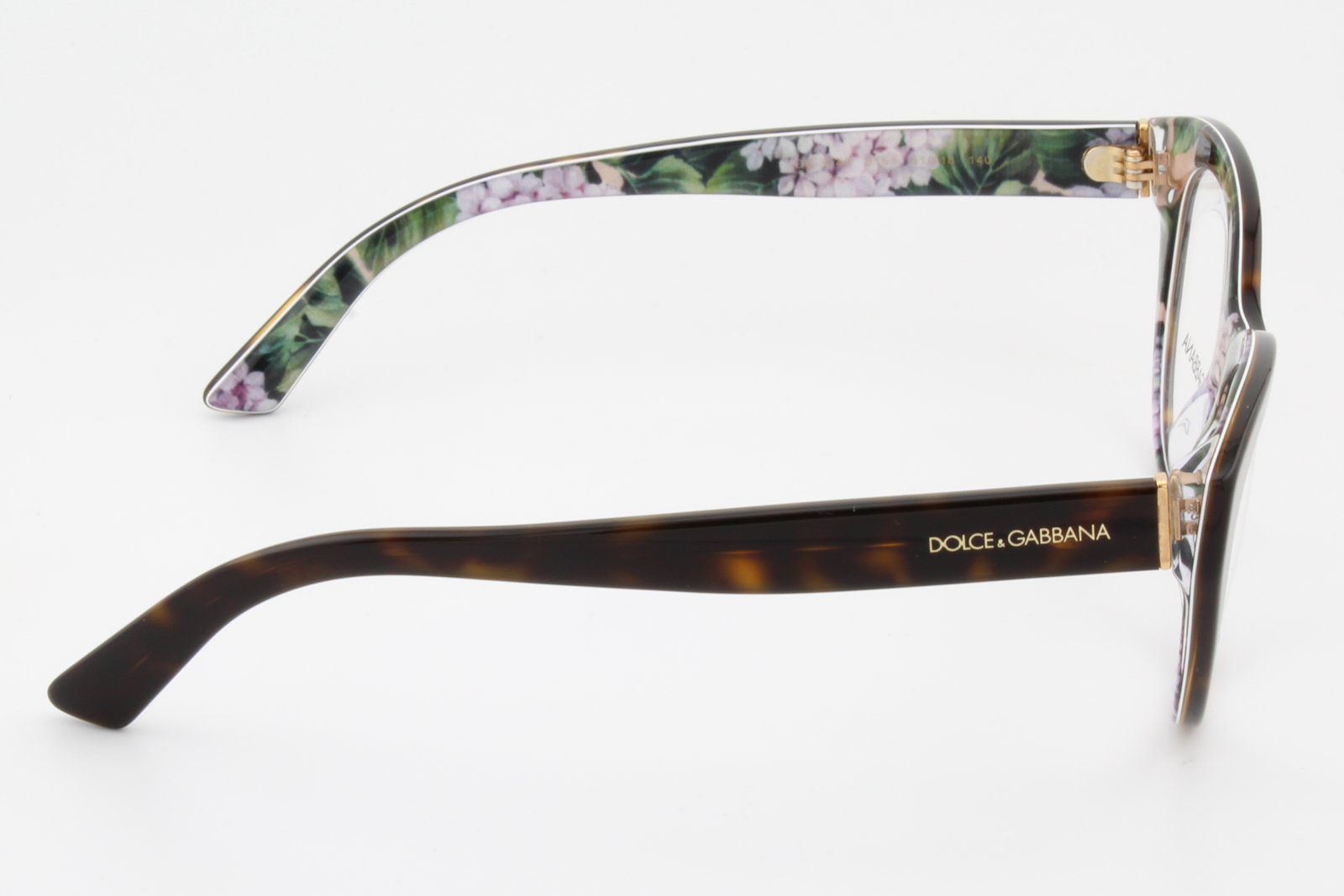 Dolce & Gabbana DG3246  Female Cat Eye Glasses Frame Tortoise/Floral 51mm