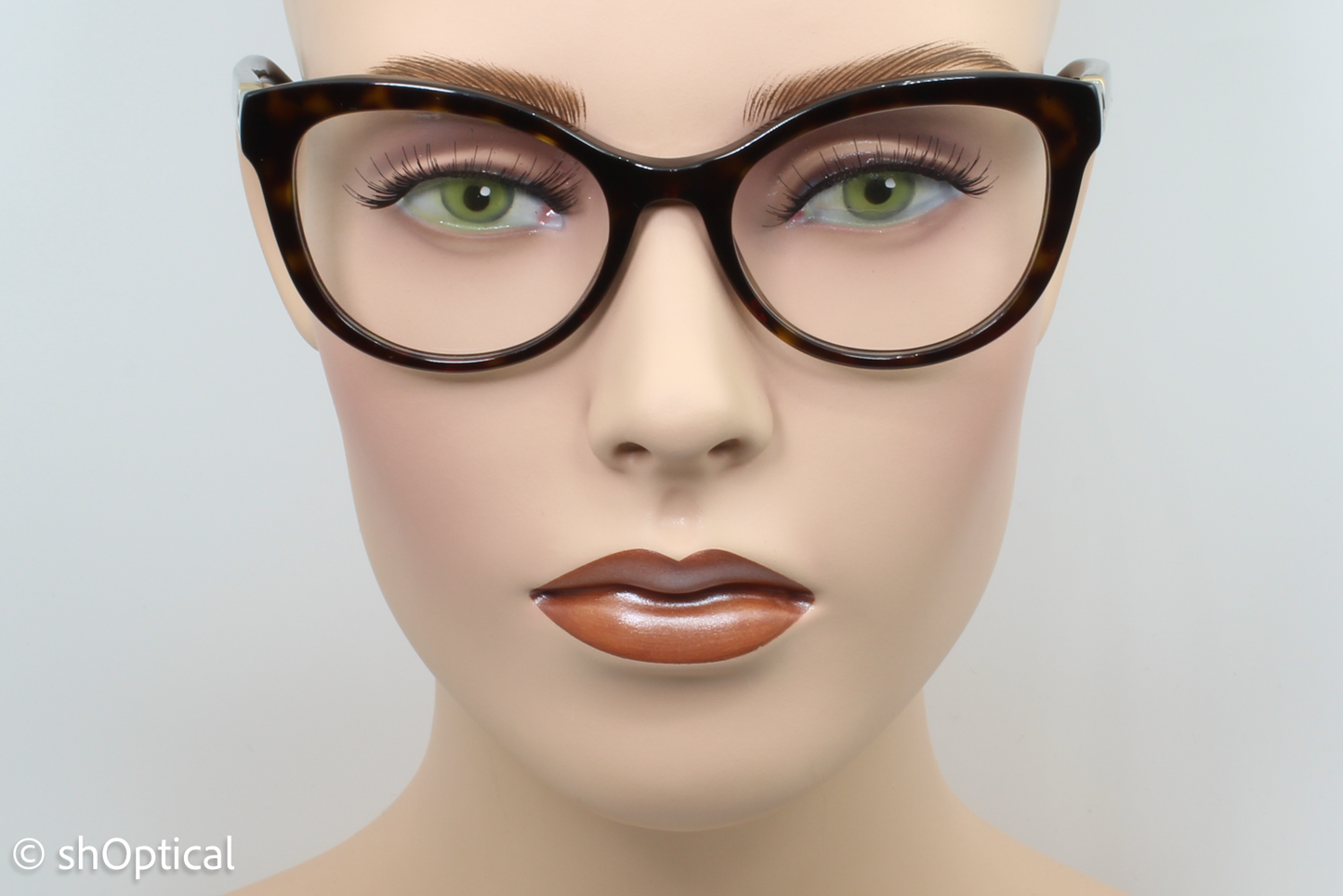 Dolce & Gabbana DG3250  Female Butterfly Glasses Frame Dark Tortoise 52mm