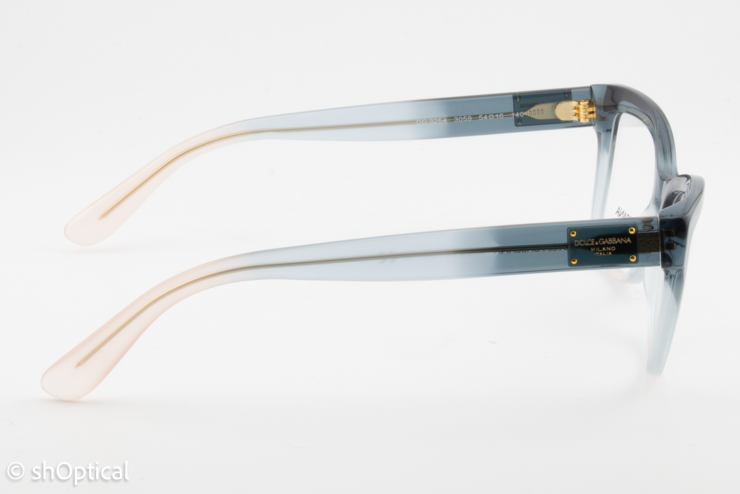 Dolce & Gabbana DG3254  Female Cat Eye Glasses Frame Fantasy 54mm