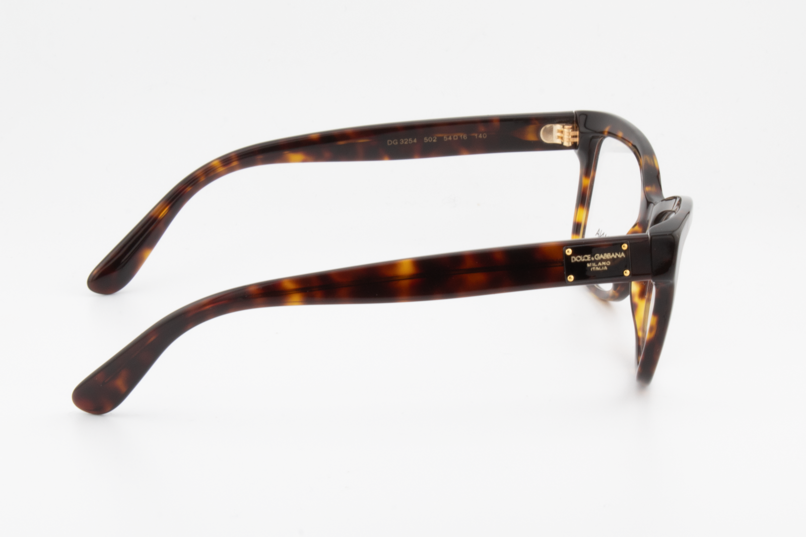 Dolce & Gabbana DG3254  Female Cat Eye Glasses Frame Tortoiseshell 54mm