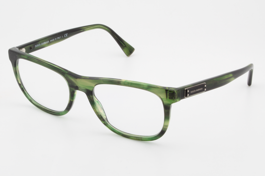 Dolce & Gabbana DG3257  Male Square Glasses Frame Green 54mm