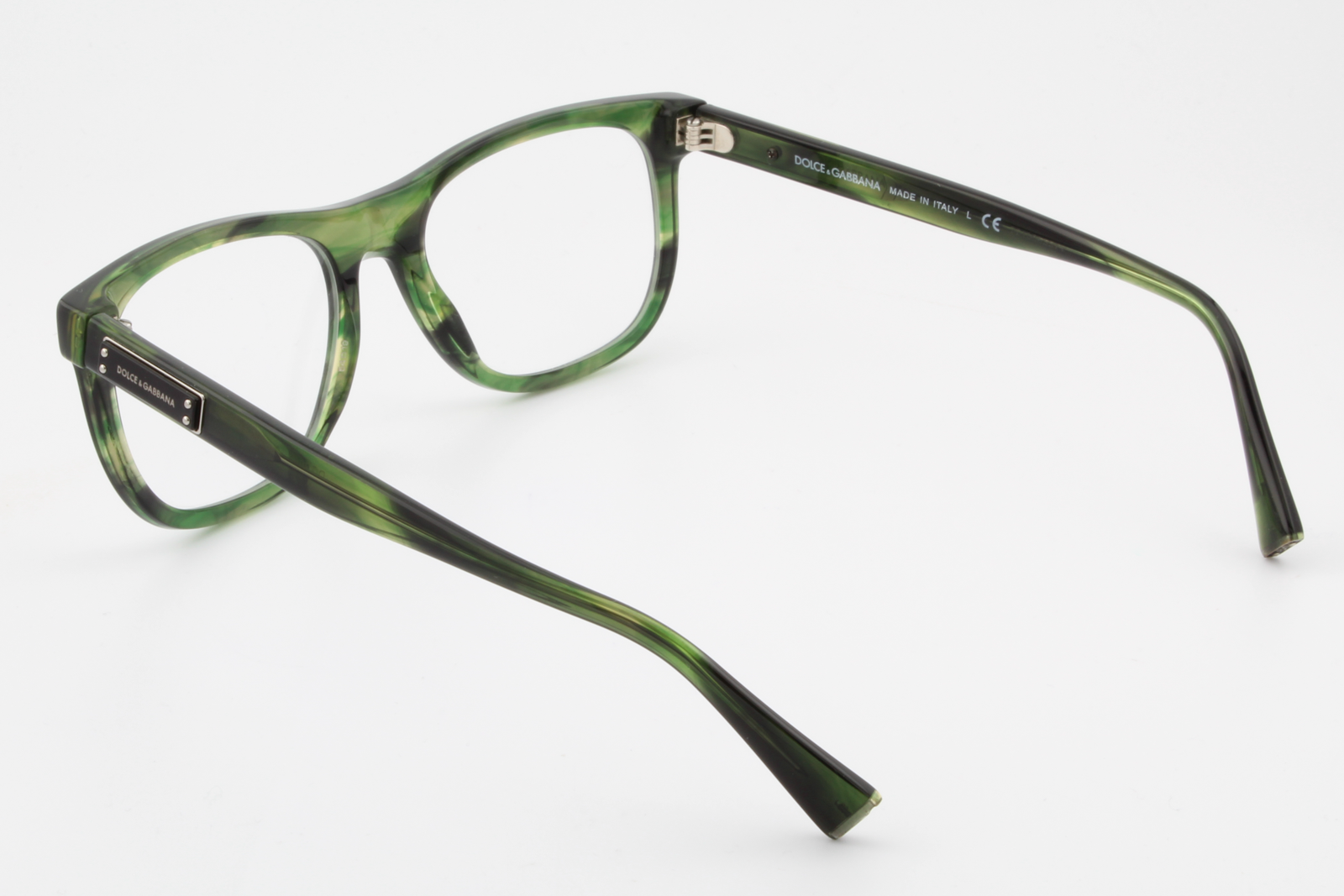Dolce & Gabbana DG3257  Male Square Glasses Frame Green 54mm