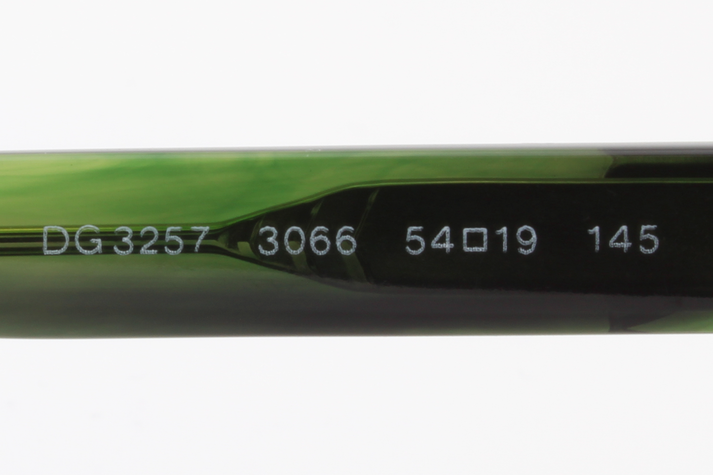 Dolce & Gabbana DG3257  Male Square Glasses Frame Green 54mm