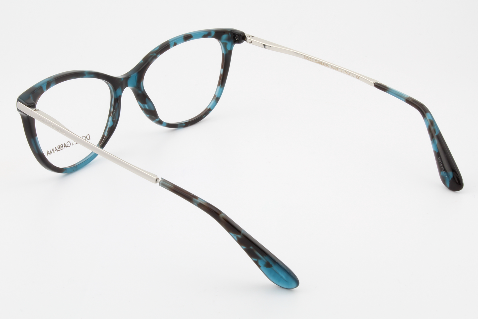 Dolce & Gabbana DG3258  Female Cat Eye Glasses Frame Blue 54mm