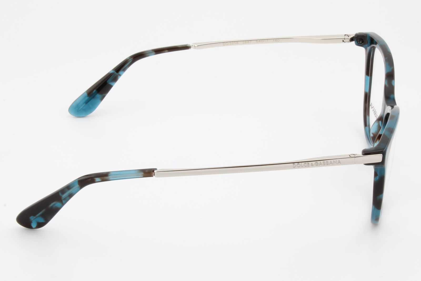 Dolce & Gabbana DG3258  Female Cat Eye Glasses Frame Blue 54mm