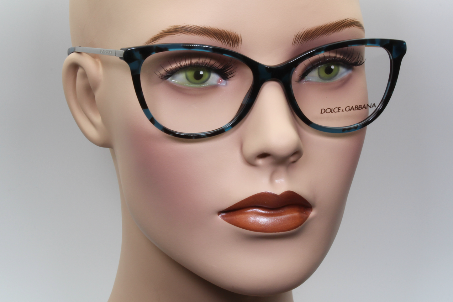 Dolce & Gabbana DG3258  Female Cat Eye Glasses Frame Blue 54mm