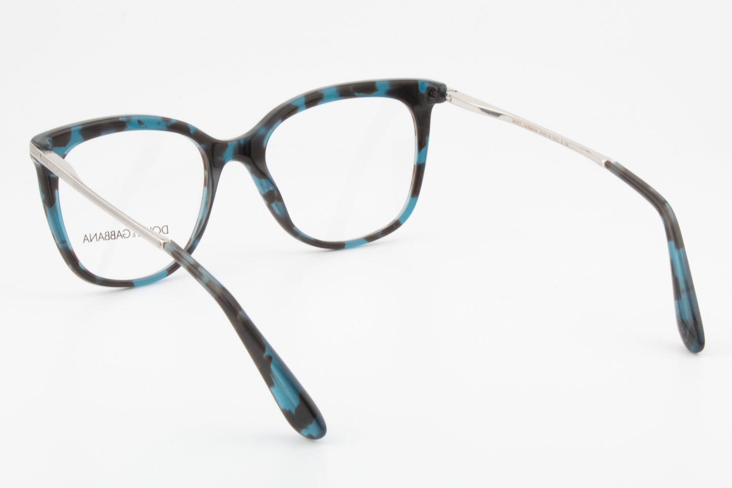 Dolce & Gabbana DG3259  Female Cat Eye Glasses Frame Petroleum blue havana 51mm