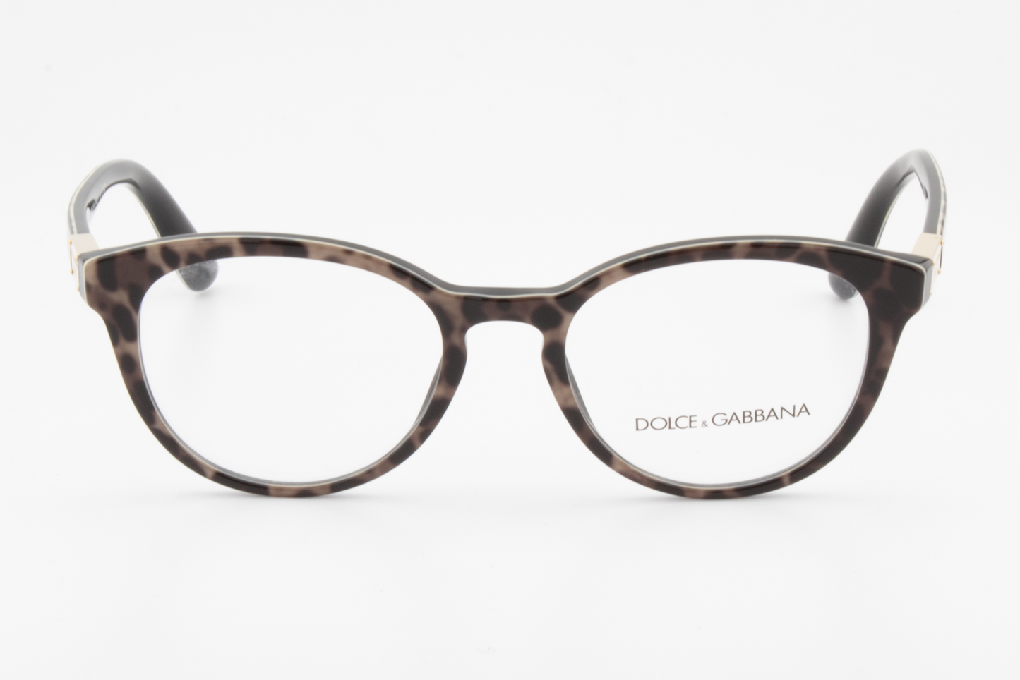 Dolce & Gabbana DG3268  Female Round Glasses Frame Tortoiseshell 50mm