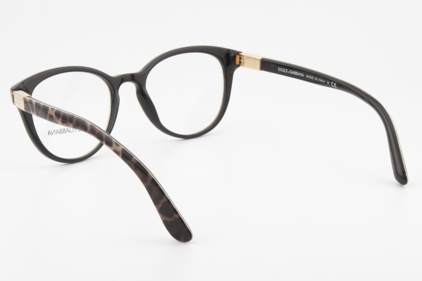 Dolce & Gabbana DG3268  Female Round Glasses Frame Tortoiseshell 50mm