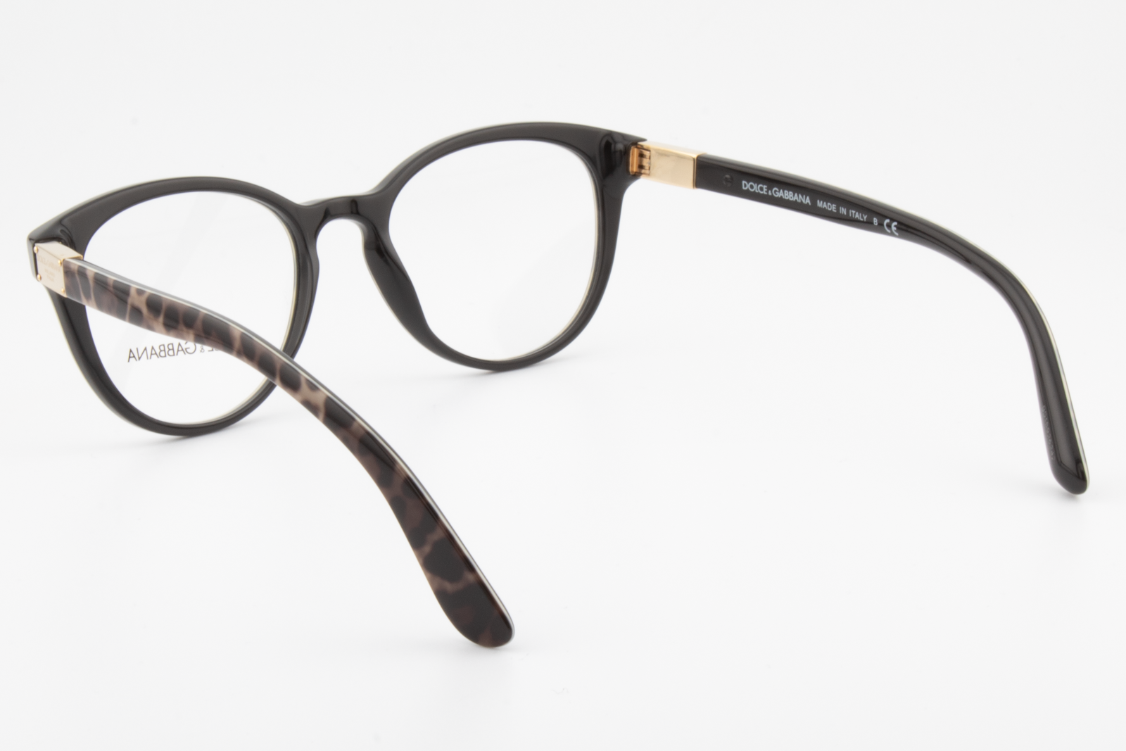 Dolce & Gabbana DG3268  Female Round Glasses Frame Tortoiseshell 50mm