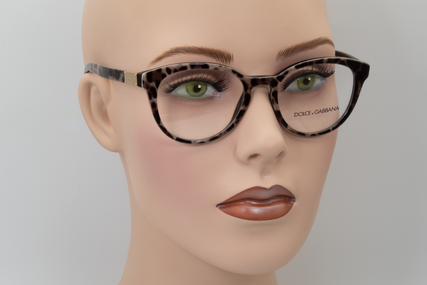 Dolce & Gabbana DG3268  Female Round Glasses Frame Tortoiseshell 50mm