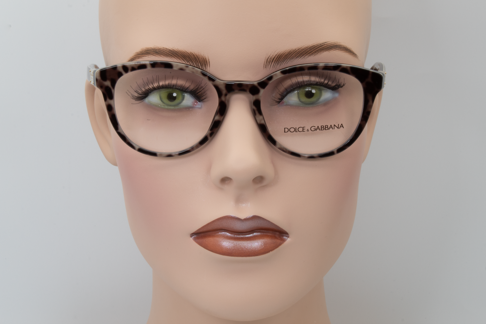 Dolce & Gabbana DG3268  Female Round Glasses Frame Tortoiseshell 50mm