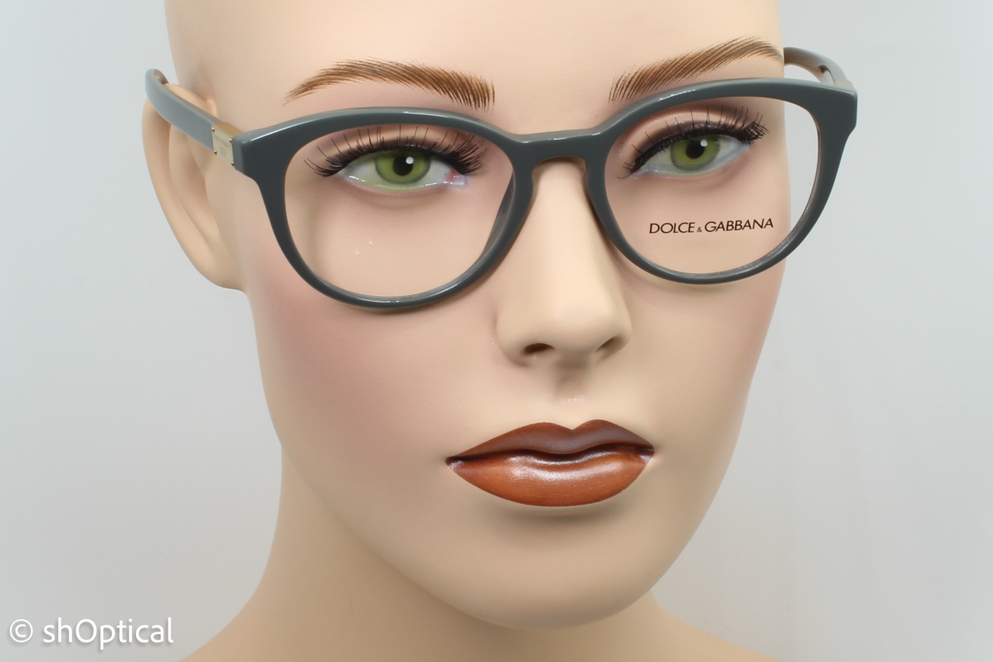 Dolce & Gabbana DG3268  Female Cat Eye Glasses Frame Grey 50mm