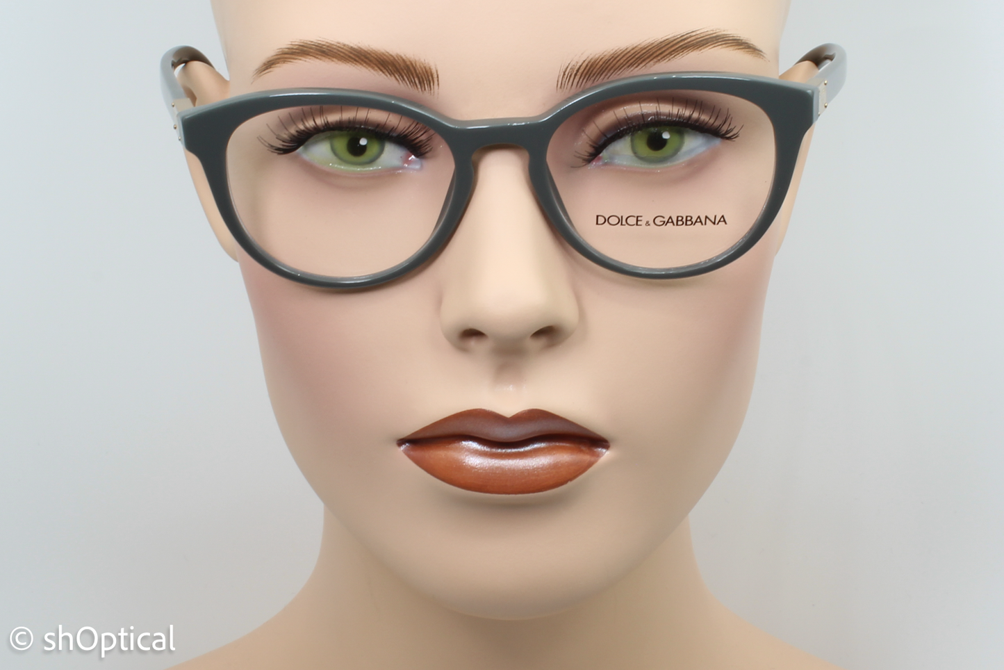 Dolce & Gabbana DG3268  Female Cat Eye Glasses Frame Grey 50mm