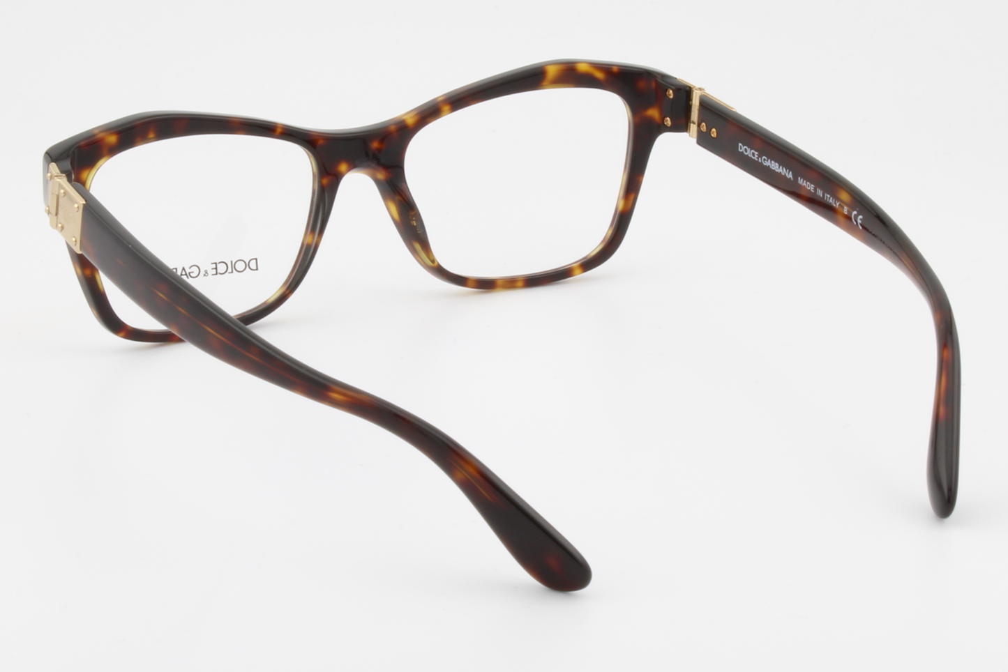 Dolce & Gabbana DG3273  Female Rectangular Glasses Frame Havana 51mm