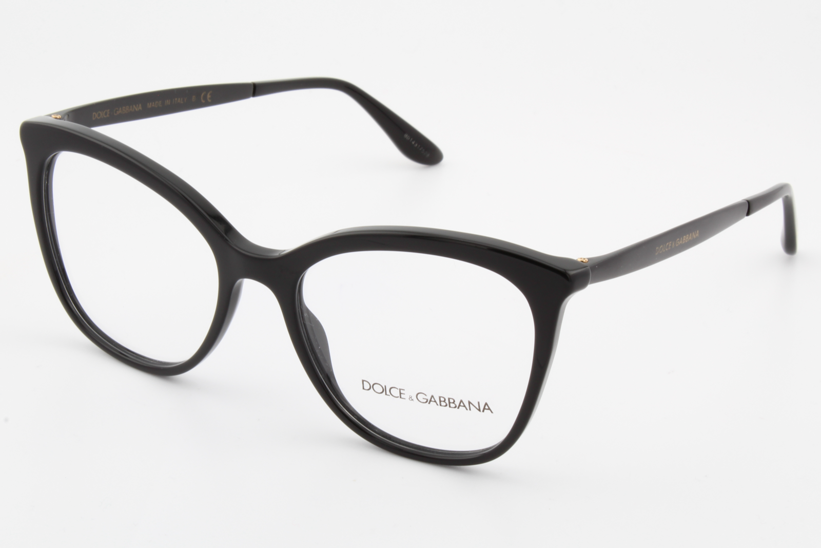 Dolce & Gabbana DG3278  Female Cat Eye Glasses Frame Black 52mm