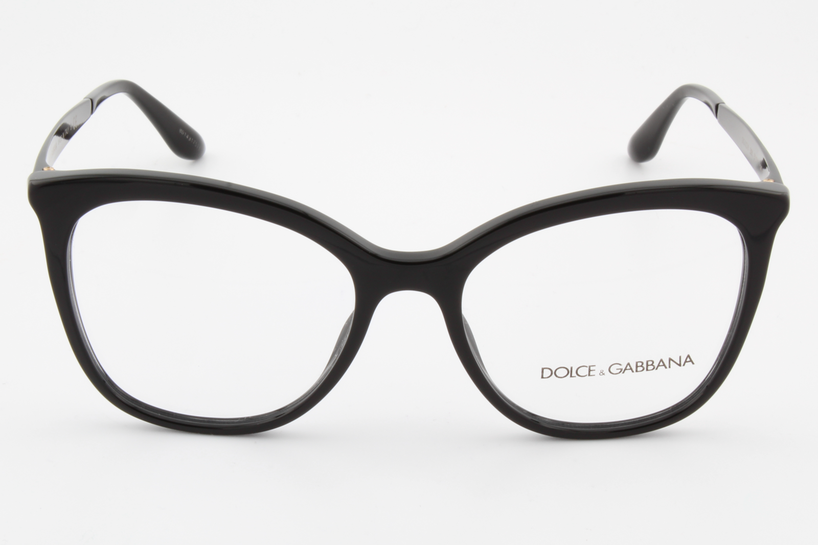 Dolce & Gabbana DG3278  Female Cat Eye Glasses Frame Black 52mm