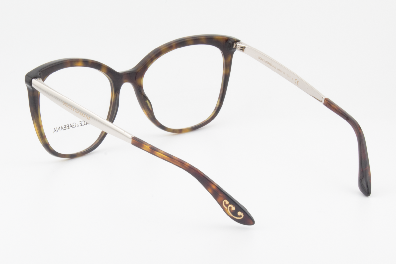 Dolce & Gabbana DG3278  Female Cat Eye Glasses Frame Havana 52mm