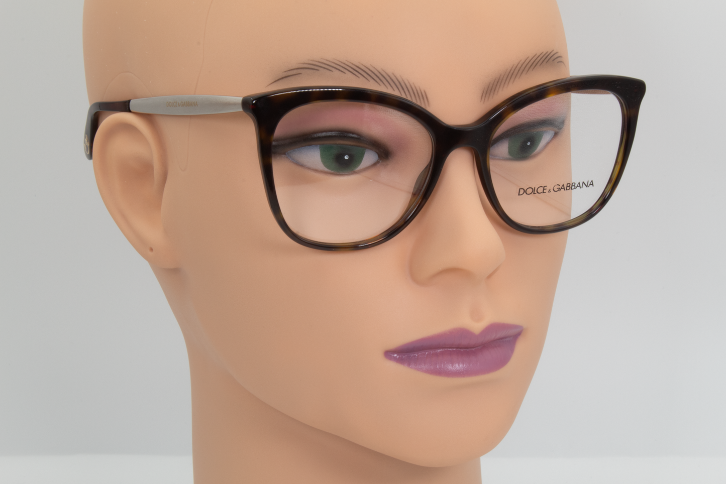 Dolce & Gabbana DG3278  Female Cat Eye Glasses Frame Havana 52mm